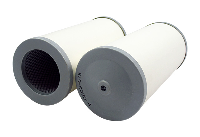 Oil gas separation filter